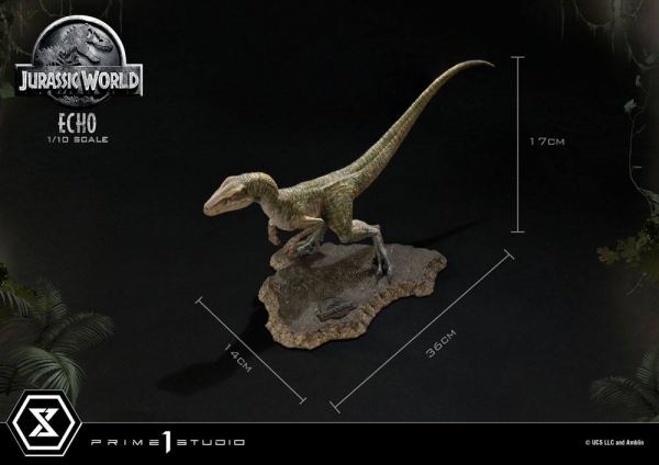 Echo Statue 1:10 Prime Collectibles, Jurassic World: Das gefallene Königreich, 17 cm