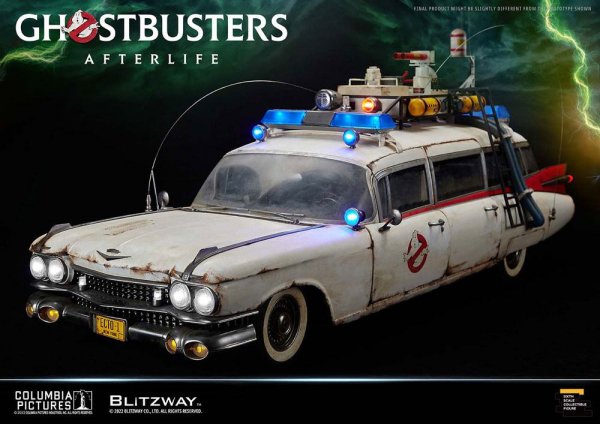 1959 Cadillac Ecto-1 Vehicle 1/6, Ghostbusters: Afterlife, 116 cm