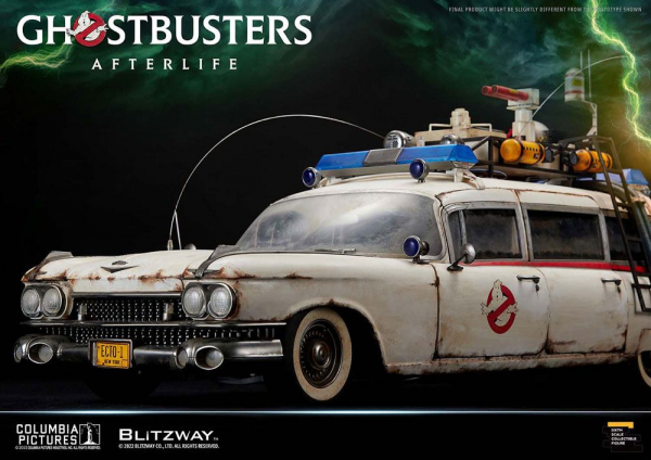 1959 Cadillac Ecto-1 Vehicle 1/6, Ghostbusters: Afterlife, 116 cm