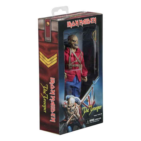 Trooper Eddie Retro Actionfigur, Iron Maiden, 20 cm