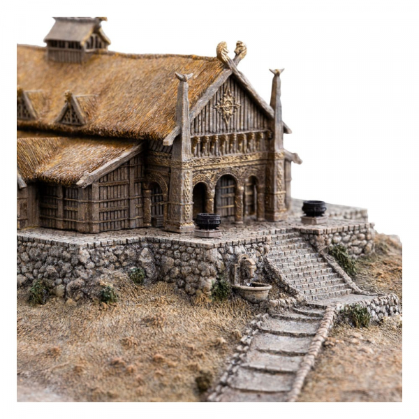 The Golden Hall of Edoras Statue, Der Herr der Ringe, 10 cm