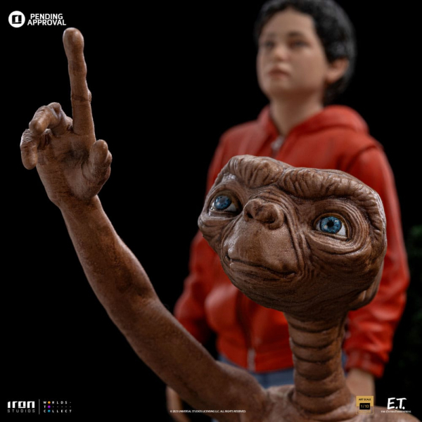 E.T., Elliott & Gertie Statue 1/10 Art Scale Deluxe, E.T. the Extra-Terrestrial, 20 cm