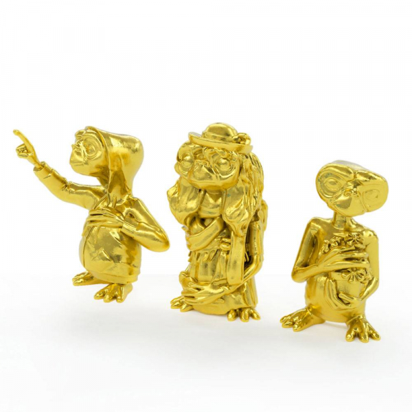 Collector's Set Minifiguren 3er-Pack Golden Edition, E.T. - Der Außerirdische, 5 cm