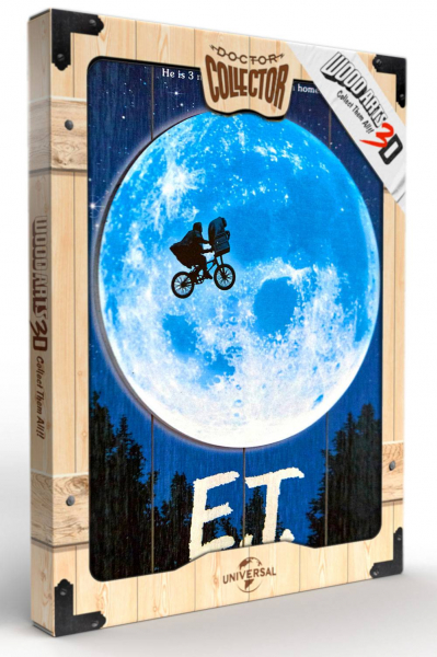 E.T. Wooden Poster