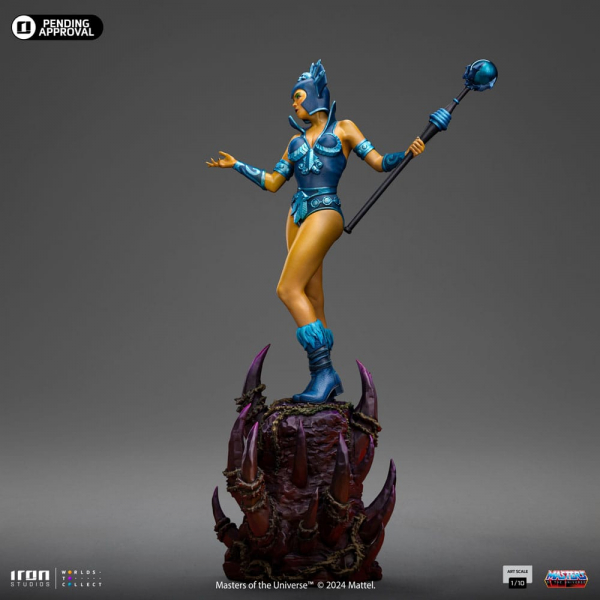 Evil-Lyn (Color Variant) Statue 1/10 Art Scale, Masters of the Universe, 29 cm