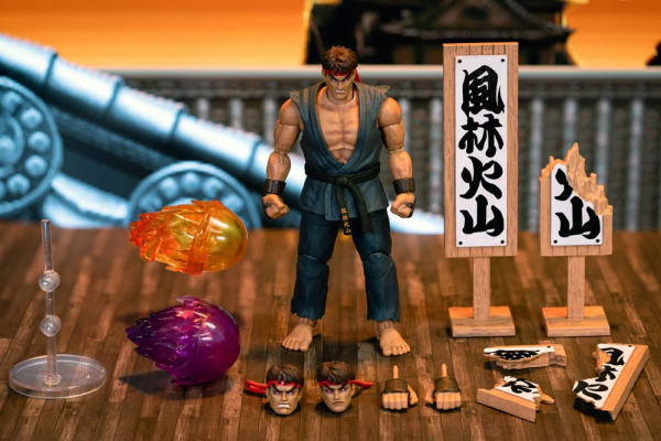 Evil Ryu Action Figure 1/12 SDCC Exclusive, Ultra Street Fighter II: The Final Challengers, 15 cm