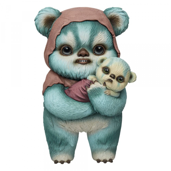 Ewok Designer-Statue by Mab Graves, Star Wars, 18 cm