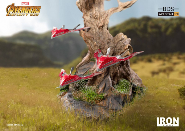 Falcon Battle Diorama