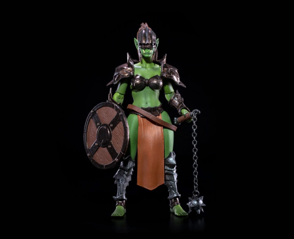 Female Orc Deluxe Legion Builder Set Actionfigur, Mythic Legions Tactics: War of the Aetherblade, 15 cm