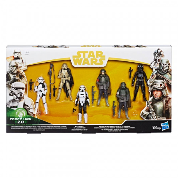 Star wars 6 pack action clearance figures