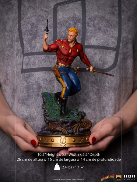 Flash Gordon Statue 1:10 Art Scale Deluxe, 26 cm