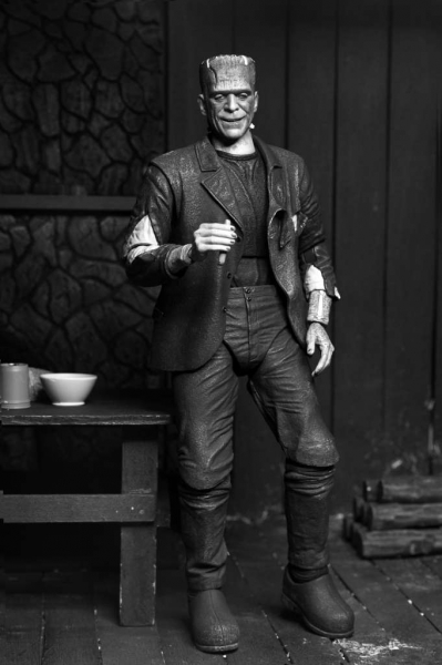 Ultimate Frankensteins Monster (Black & White) Actionfigur Universal Monsters, Frankensteins Braut, 20 cm