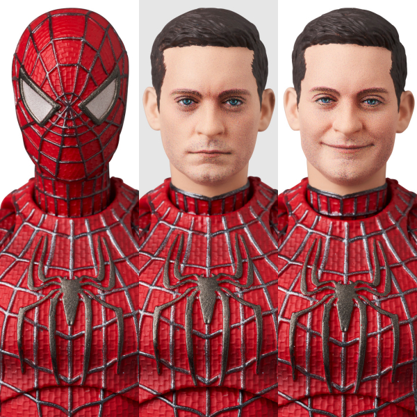 Friendly Neighborhood Spider-Man Action Figure MAFEX, Spider-Man: No Way Home, 15 cm