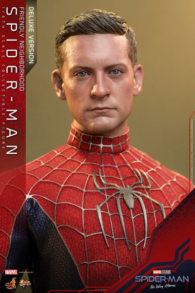 Friendly Neighborhood Spider-Man (Deluxe Version) Action Figure 1/6 Movie Masterpiece Series, Spider-Man: No Way Home, 30 cm