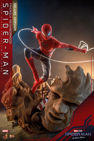 Friendly Neighborhood Spider-Man (Deluxe Version) Action Figure 1/6 Movie Masterpiece Series, Spider-Man: No Way Home, 30 cm