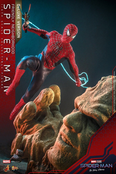 Friendly Neighborhood Spider-Man (Deluxe Version) Action Figure 1/6 Movie Masterpiece Series, Spider-Man: No Way Home, 30 cm