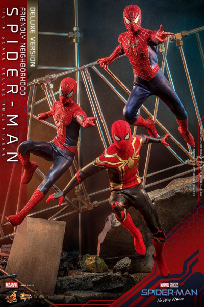 Friendly Neighborhood Spider-Man (Deluxe Version) Action Figure 1/6 Movie Masterpiece Series, Spider-Man: No Way Home, 30 cm