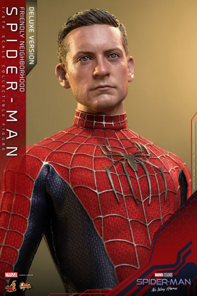 Friendly Neighborhood Spider-Man (Deluxe Version) Action Figure 1/6 Movie Masterpiece Series, Spider-Man: No Way Home, 30 cm