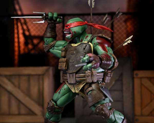 Ultimate First to Fall Raphael Actionfigur, Teenage Mutant Ninja Turtles: The Last Ronin, 18 cm