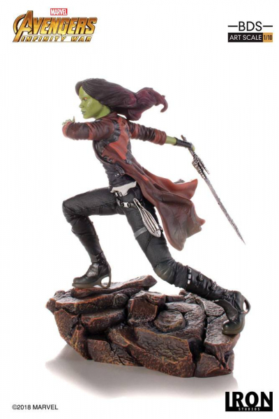 Gamora Battle Diorama