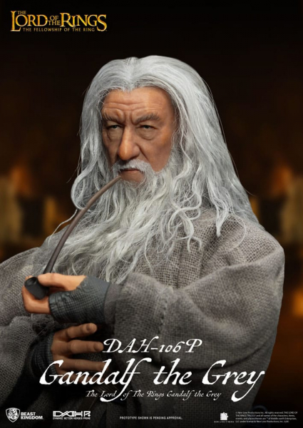 Gandalf the Grey Action Figure 1/9 Dynamic 8ction Heroes, The Lord of the Rings, 21 cm