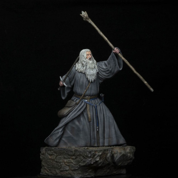 Gandalf in Moria Statue, Der Herr der Ringe, 18 cm