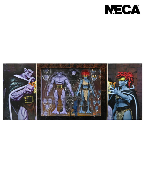 Ultimate Goliath & Demona (Vows) Actionfiguren, Gargoyles, 20 cm