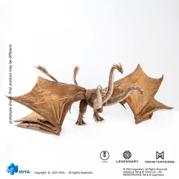 King Ghidorah Actionfigur Exquisite Basic, Godzilla II: King of the Monsters (2019), 35 cm