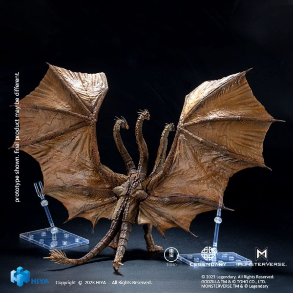 King Ghidorah Actionfigur Exquisite Basic, Godzilla II: King of the Monsters (2019), 35 cm