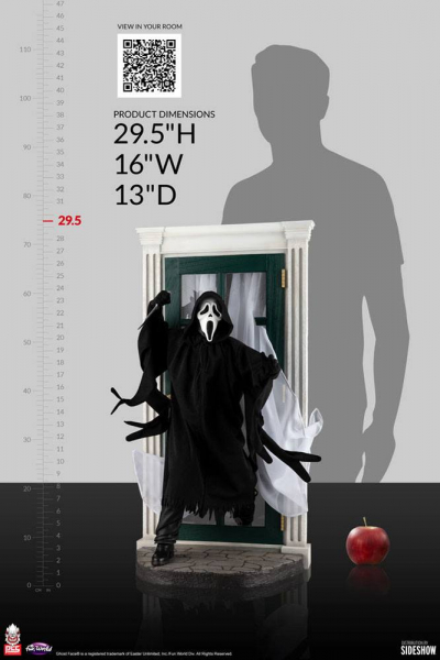 Ghost Face Statue 1:3, Scream, 75 cm