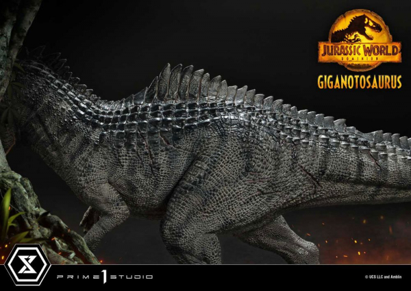 Giganotosaurus Statue 1:10 Prime Collectibles, Jurassic World: Ein neues Zeitalter, 22 cm