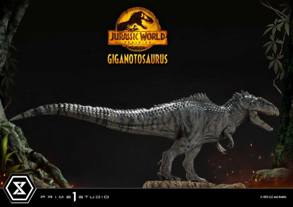 Giganotosaurus Statue 1:10 Prime Collectibles, Jurassic World: Ein neues Zeitalter, 22 cm