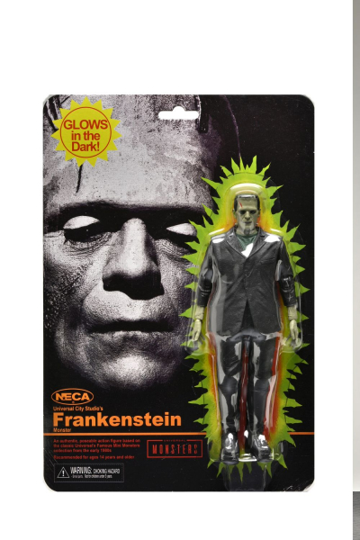 Retro GITD Actionfiguren-Dreierpack, Universal Monsters, 18 cm