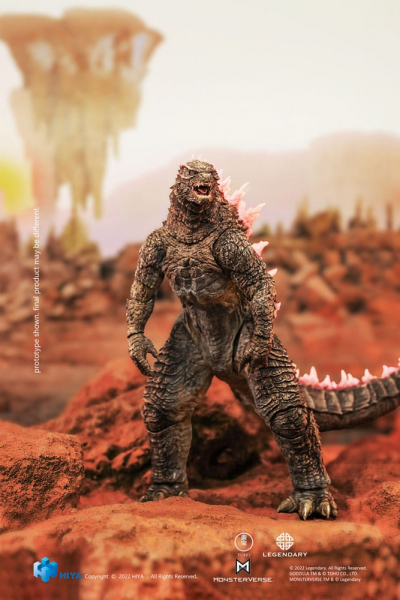 Godzilla (Evolved Ver.) Action Figure Exquisite Basic, Godzilla x Kong: The New Empire, 18 cm