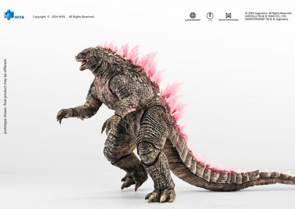 Godzilla (Evolved Ver.) Action Figure Exquisite Basic, Godzilla x Kong: The New Empire, 18 cm