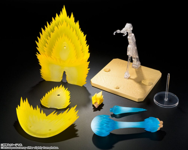 Super Saiyan Son Goku's Teleport Kamehameha Actionfiguren Zubehör-Set S.H.Figuarts, Dragon Ball Z