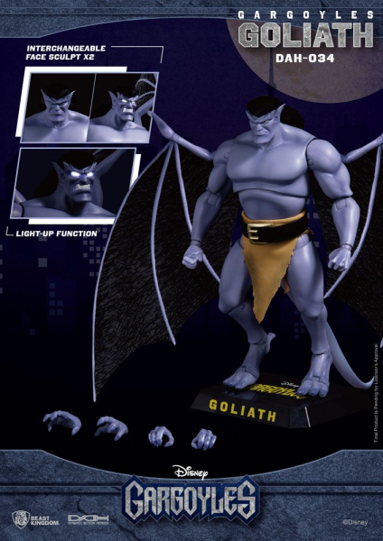 Goliath Action Figure 1/9 Dynamic 8ction Heroes, Gargoyles, 21 cm