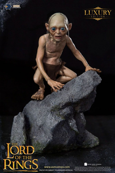 Gollum & Sméagol Action Figures 1/6 Luxury Edition, The Lord of the Rings, 19 cm