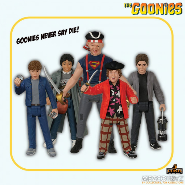 The Goonies Action Figure Set 5 Points, 10 cm