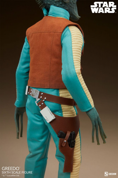 Greedo Action Figure 1/6 Sideshow Scum & Villainy, Star Wars: Episode IV, 30 cm