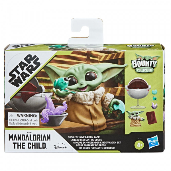 Grogu's Hover Pram Pack Mini Figure Bounty Collection, Star Wars: The Mandalorian, 6 cm