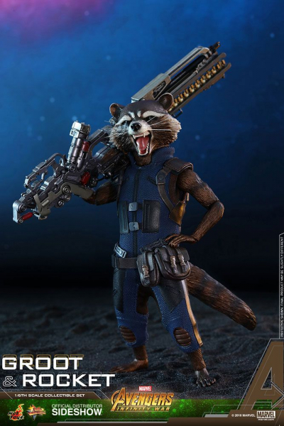 Groot & Rocket Hot Toys