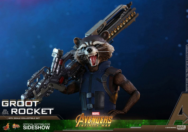 Groot & Rocket Hot Toys