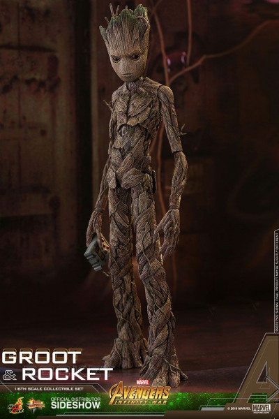 Groot & Rocket Hot Toys