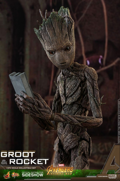 Groot & Rocket Hot Toys