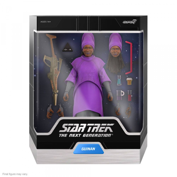 Guinan Actionfigur Ultimates, Star Trek: The Next Generation, 18 cm