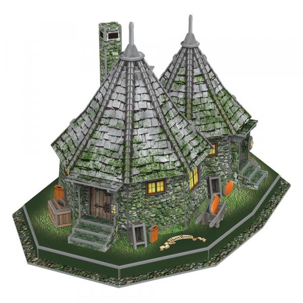 Hagrid's Hut 3D Puzzle, Harry Potter, 32 cm