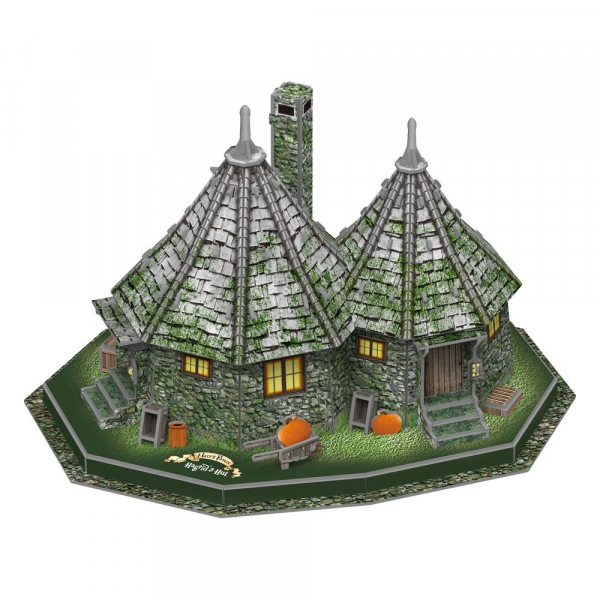 Hagrids Hütte 3D-Puzzle, Harry Potter, 32 cm