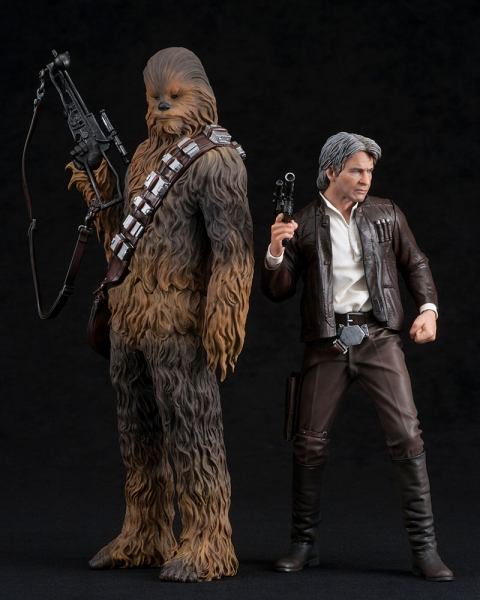 Han Solo & Chewbacca ArtFX+