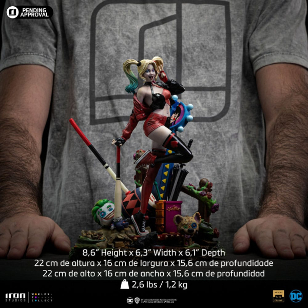 Harley Quinn (Gotham City Sirens) Statue 1:10 Art Scale Deluxe, DC Comics, 22 cm